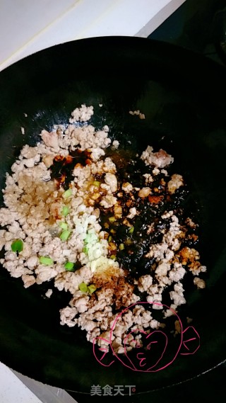 肉末粉条的做法步骤：4