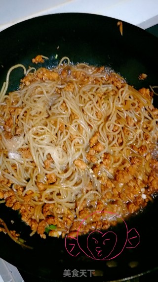 肉末粉条的做法步骤：6