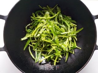 腐乳炒空心菜的做法步骤：3