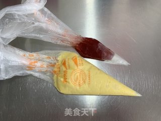 草莓夹心玛德琳蛋糕（玉米油版）的做法步骤：8