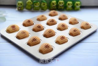 草莓夹心玛德琳蛋糕（玉米油版）的做法步骤：13