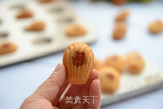 草莓夹心玛德琳蛋糕（玉米油版）的做法步骤：15
