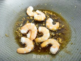 蒜香虾仁的做法步骤：7