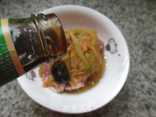 榨菜丝肉末蒸冬瓜的做法步骤：5