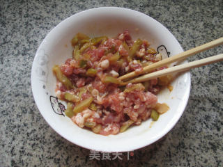 榨菜丝肉末蒸冬瓜的做法步骤：6