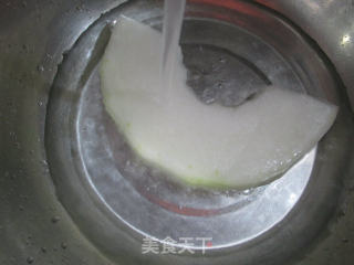 榨菜丝肉末蒸冬瓜的做法步骤：7