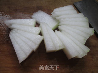 榨菜丝肉末蒸冬瓜的做法步骤：8