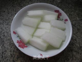 榨菜丝肉末蒸冬瓜的做法步骤：9
