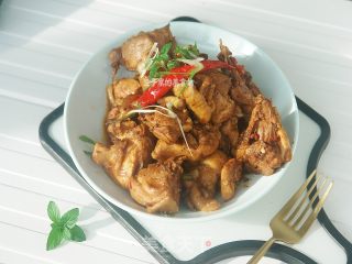 炒鸡腿的做法步骤：8