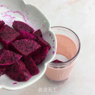 火龙果养乐多的做法步骤：3