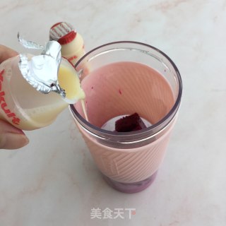 火龙果养乐多的做法步骤：4