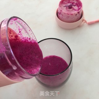 火龙果养乐多的做法步骤：8