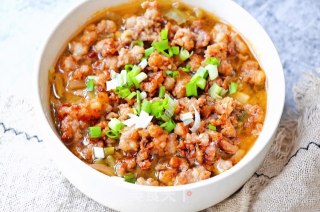 榨菜肉沫蒸豆腐的做法步骤：5
