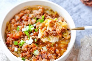 榨菜肉沫蒸豆腐的做法步骤：6