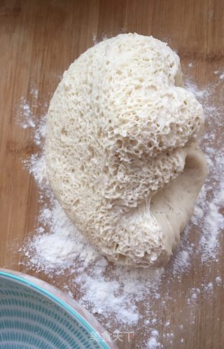 干烙发面饼的做法步骤：5
