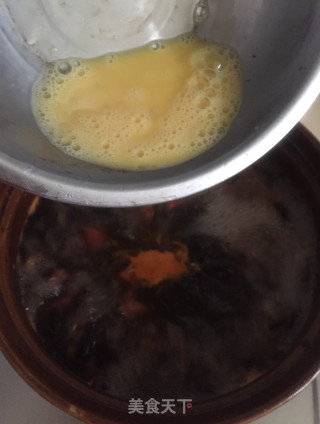 蕃茄紫菜蛋花汤的做法步骤：7