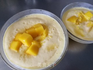芒果切开没熟怎么办——芒果沙冰的做法步骤：5