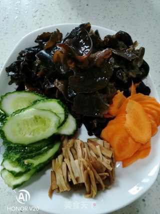 家常木须肉的做法步骤：1