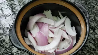 蒜香鸭肉煲的做法步骤：5