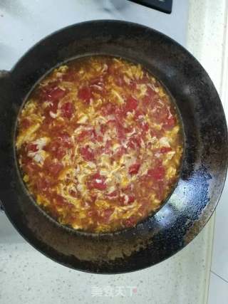 西红柿鸡蛋汤的做法步骤：5