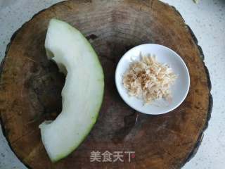 冬瓜炒虾皮的做法步骤：1
