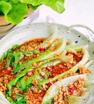 蒜泥生菜的做法步骤：11