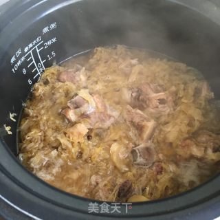 排骨炖酸菜的做法步骤：31