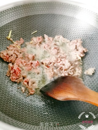 木瓜炒牛肉的做法步骤：7