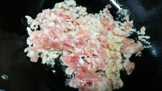 香菇肉末豆腐的做法步骤：3