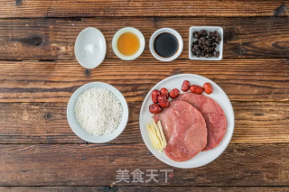 糯米蒸牛排的做法步骤：1
