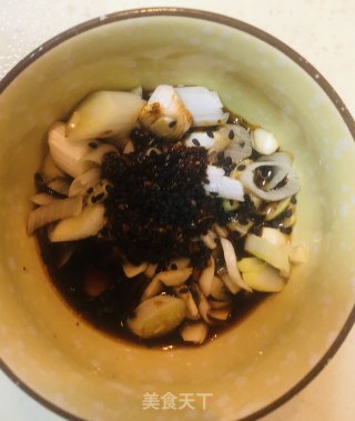 凉拌秋葵魔芋丝的做法步骤：6