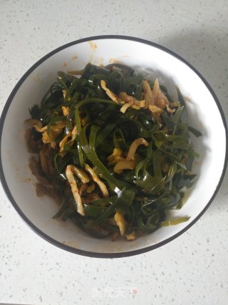 榨菜拌海带丝的做法步骤：3