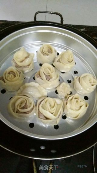 不成功的蒸饺的做法步骤：2