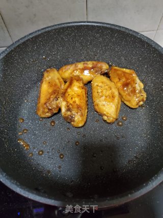 黑椒鸡翅的做法步骤：5