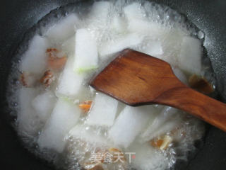 扇贝肉冬瓜汤的做法步骤：7