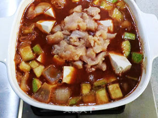 雪菜鸡肉农大酱汤的做法步骤：13