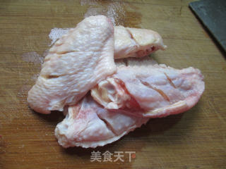 烤时蔬中翅的做法步骤：2