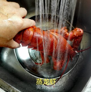 蒸龙虾的做法步骤：6