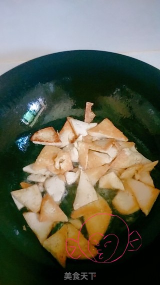 家常烧豆腐的做法步骤：3