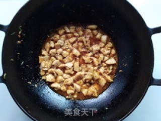 辣味鸡丁拌冷面的做法步骤：13