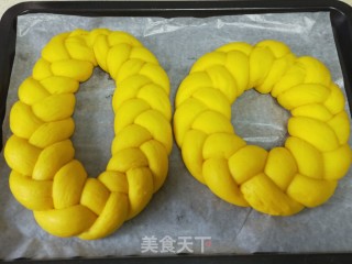 南瓜辫子面包的做法步骤：12