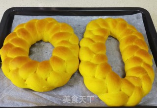 南瓜辫子面包的做法步骤：14