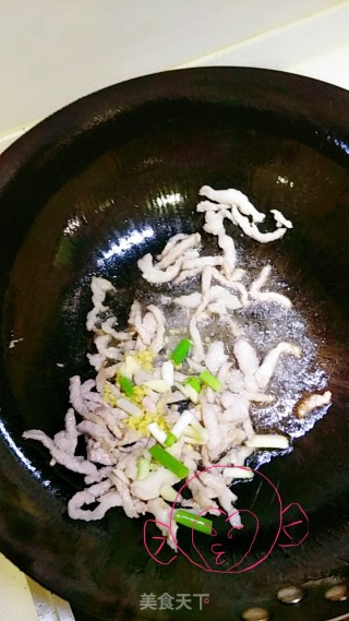 榨菜肉丝面的做法步骤：7