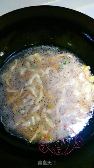 榨菜肉丝面的做法步骤：9