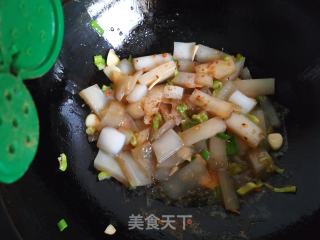 炒凉粉的做法步骤：7