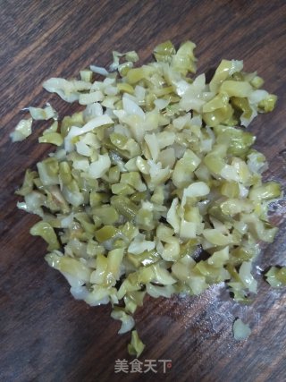 肉沫榨菜的做法步骤：3