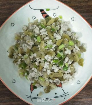 肉沫榨菜的做法步骤：10