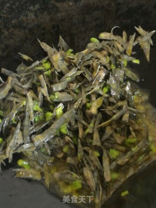 干巴菌炒饭的做法步骤：7