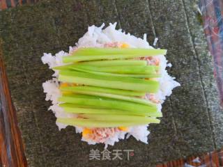 米饭三明治（吞拿鱼版）的做法步骤：6