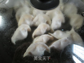 香煎速冻饺子（芹菜肉馅）的做法步骤：4